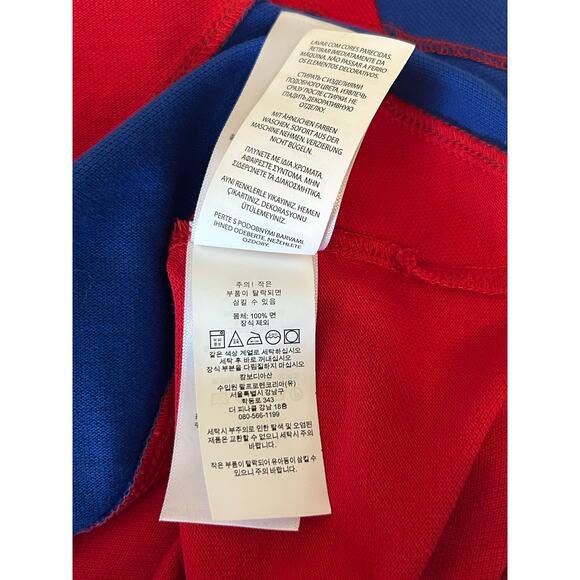 Ralph Lauren Big Pony Polo Short Sleeve Shirt Men Red L Classic Fit Rugby Golf - Picture 10 of 13